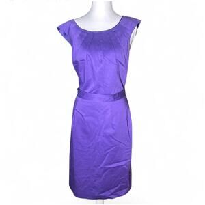 Calvin Klein Purple Midi Dress